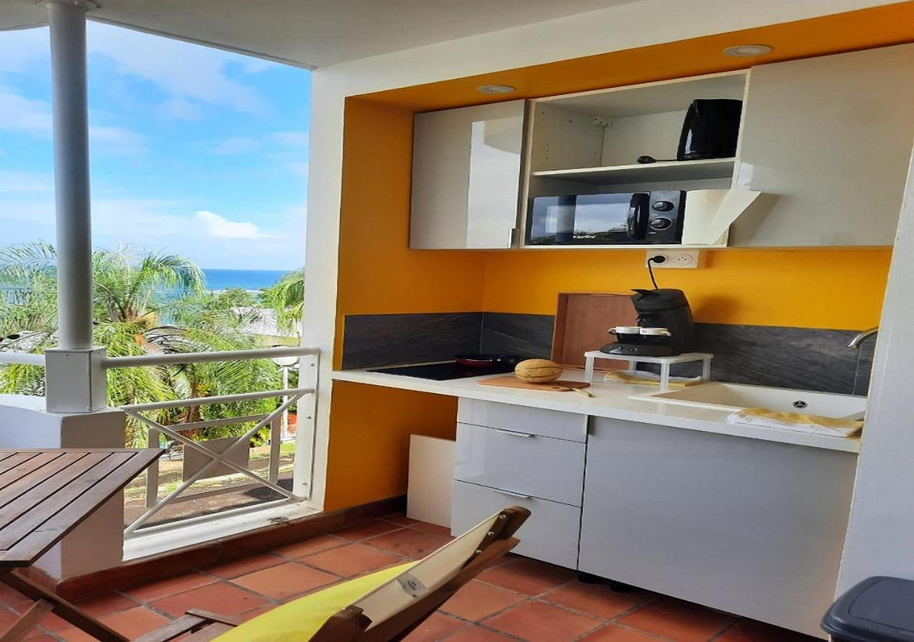 Studio Le Pipiri Piscine Vue Mer Residence Securisee La Trinité Exteriör bild